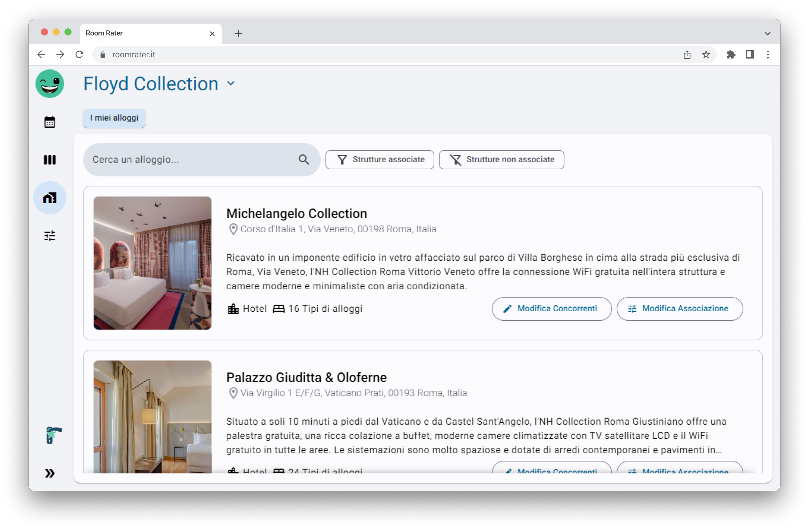 Room Rater - Vantaggio competitivo